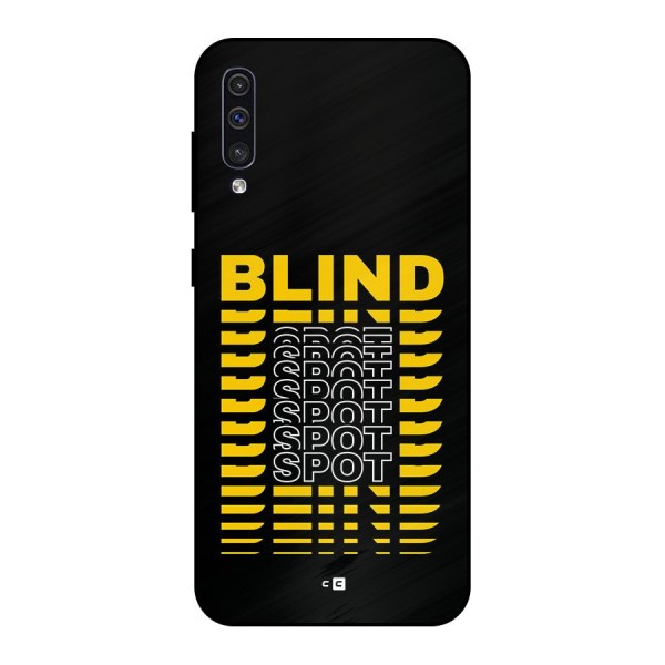 Blind Spot Metal Back Case for Galaxy A30s