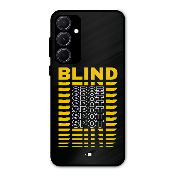 Blind Spot Metal Back Case for Galaxy A35