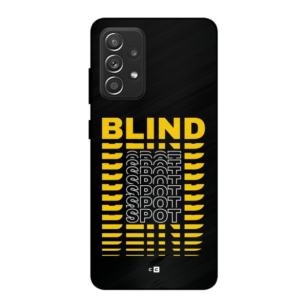 Blind Spot Metal Back Case for Galaxy A52