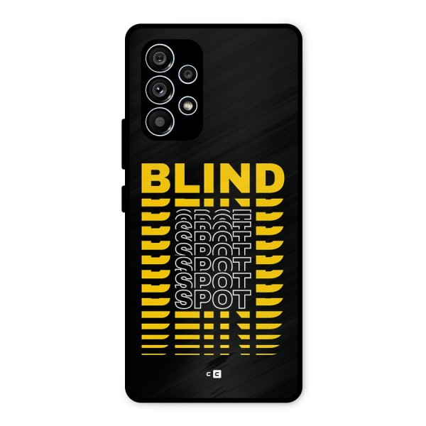 Blind Spot Metal Back Case for Galaxy A53 5G