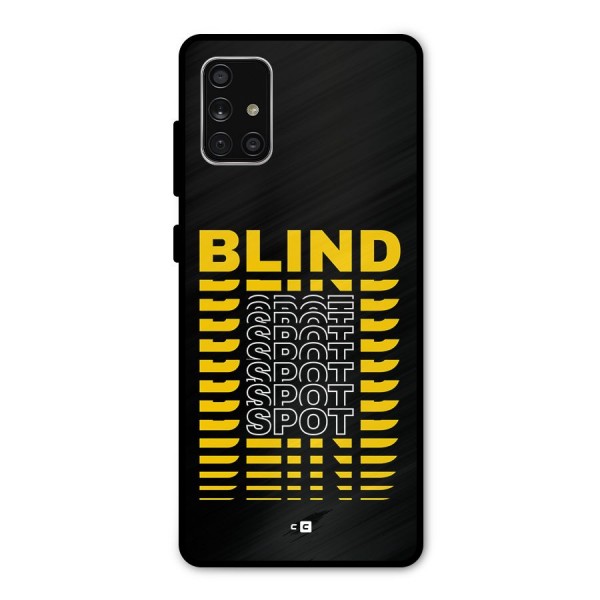 Blind Spot Metal Back Case for Galaxy A71