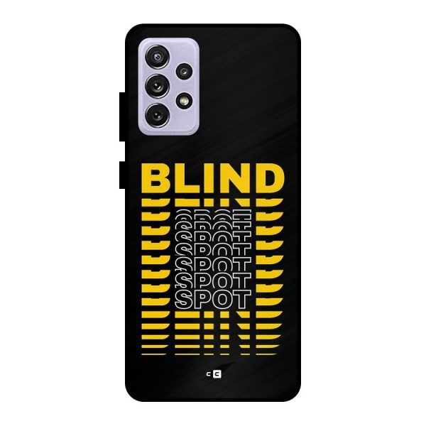 Blind Spot Metal Back Case for Galaxy A72