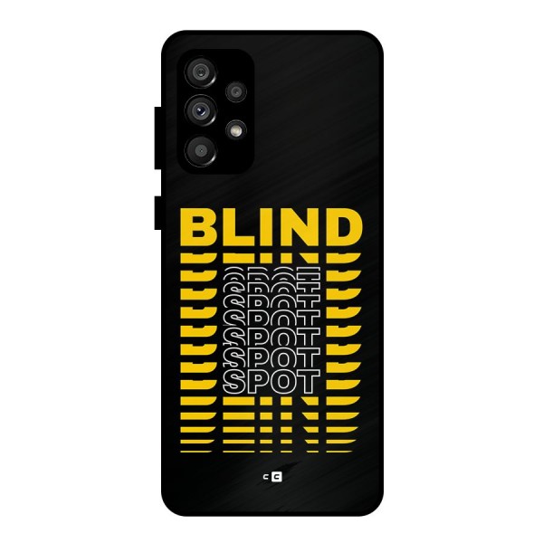 Blind Spot Metal Back Case for Galaxy A73 5G