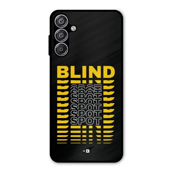 Blind Spot Metal Back Case for Galaxy F15