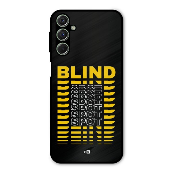 Blind Spot Metal Back Case for Galaxy F34