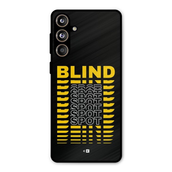 Blind Spot Metal Back Case for Galaxy F55