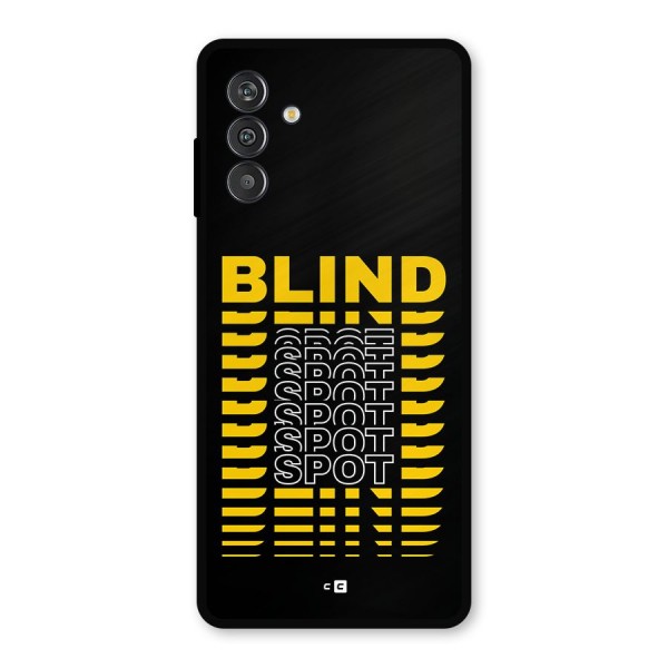 Blind Spot Metal Back Case for Galaxy M13