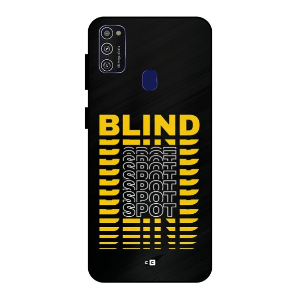 Blind Spot Metal Back Case for Galaxy M21