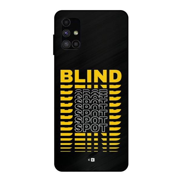 Blind Spot Metal Back Case for Galaxy M51