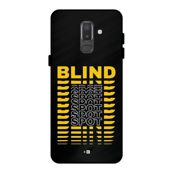 Blind Spot Metal Back Case for Galaxy On8 (2018)