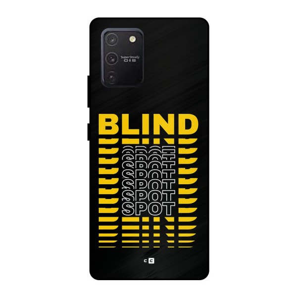 Blind Spot Metal Back Case for Galaxy S10 Lite