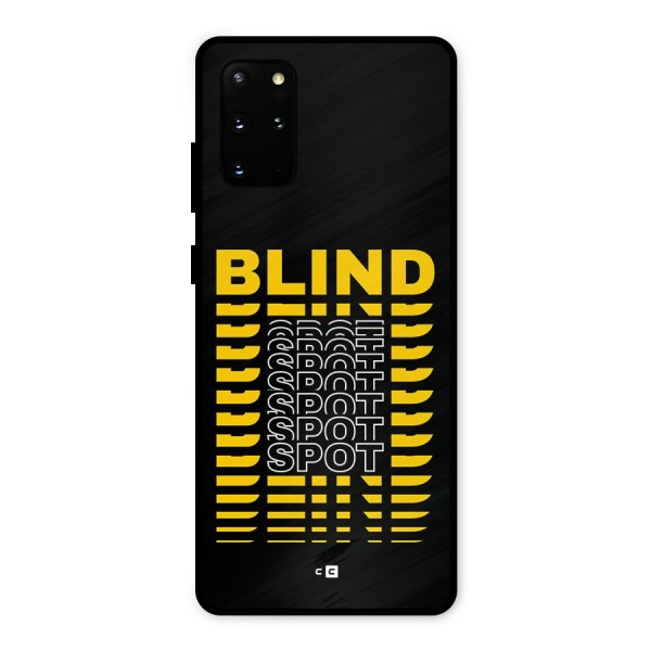 Blind Spot Metal Back Case for Galaxy S20 Plus