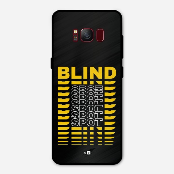 Blind Spot Metal Back Case for Galaxy S8