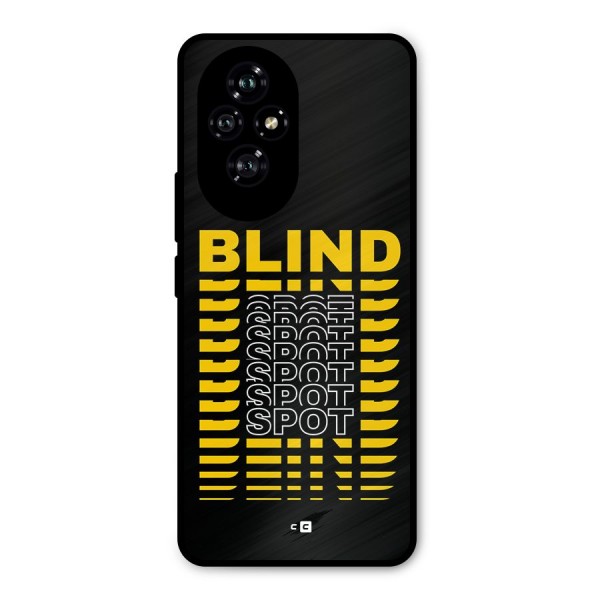 Blind Spot Metal Back Case for Honor 200