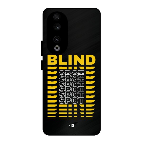 Blind Spot Metal Back Case for Honor 90