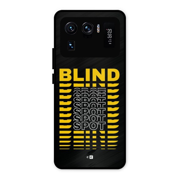 Blind Spot Metal Back Case for Mi 11 Ultra