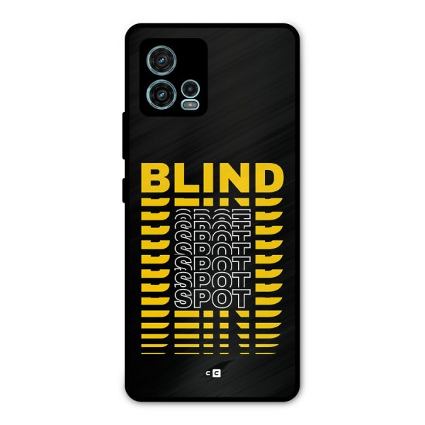 Blind Spot Metal Back Case for Moto G72