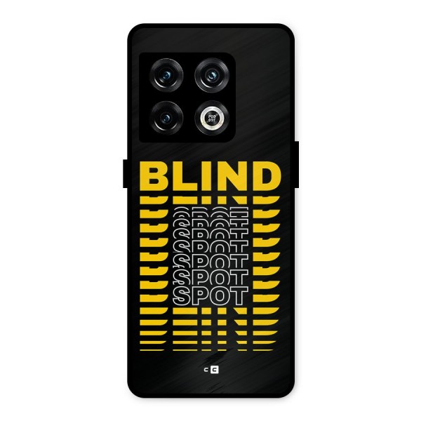 Blind Spot Metal Back Case for OnePlus 10 Pro 5G