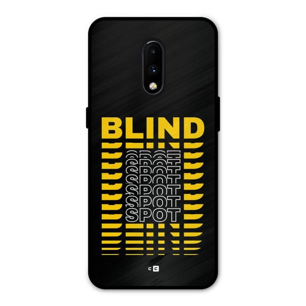 Blind Spot Metal Back Case for OnePlus 7