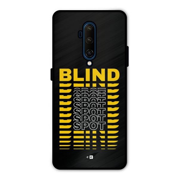 Blind Spot Metal Back Case for OnePlus 7T Pro