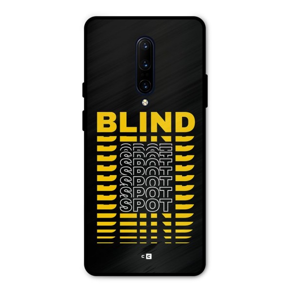 Blind Spot Metal Back Case for OnePlus 7 Pro