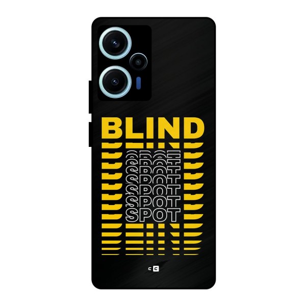 Blind Spot Metal Back Case for Poco F5