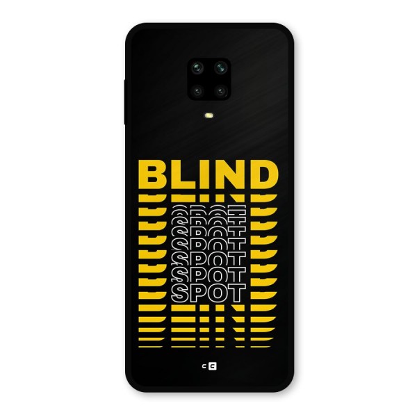 Blind Spot Metal Back Case for Poco M2