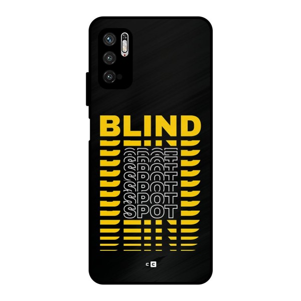 Blind Spot Metal Back Case for Poco M3 Pro 5G