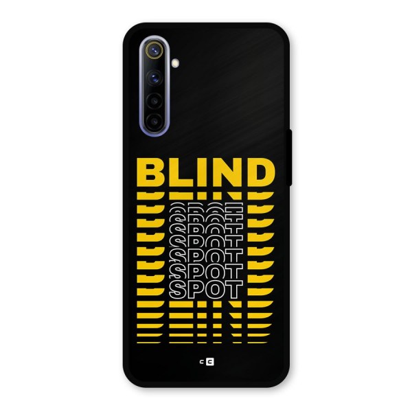 Blind Spot Metal Back Case for Realme 6