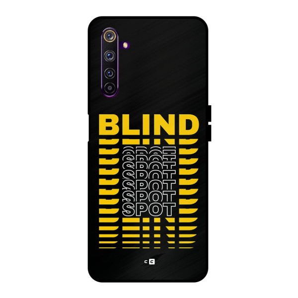 Blind Spot Metal Back Case for Realme 6 Pro