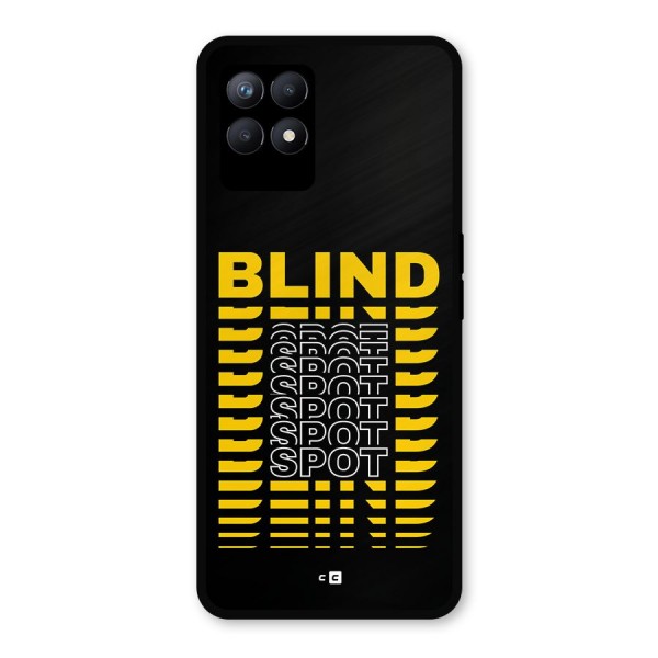 Blind Spot Metal Back Case for Realme 8i