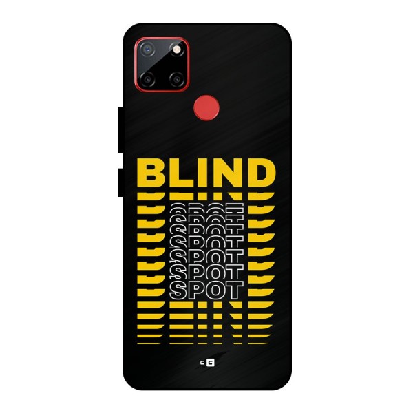 Blind Spot Metal Back Case for Realme C12