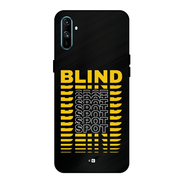 Blind Spot Metal Back Case for Realme C3