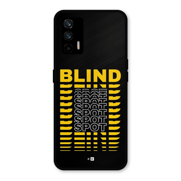 Blind Spot Metal Back Case for Realme GT 5G