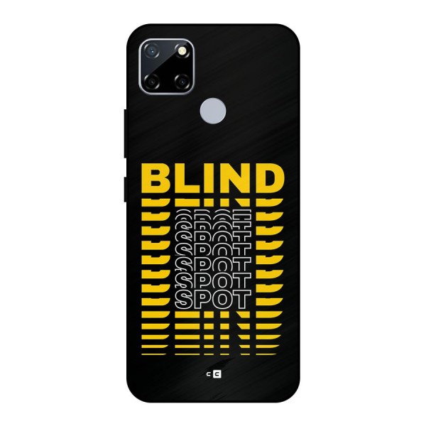 Blind Spot Metal Back Case for Realme Narzo 20