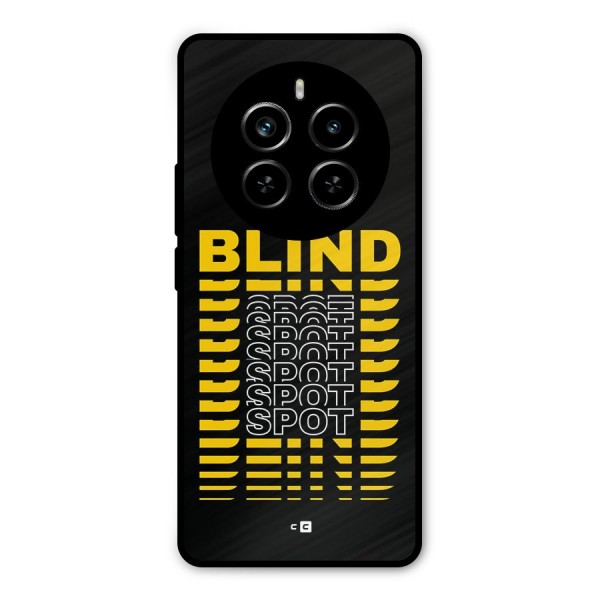 Blind Spot Metal Back Case for Realme P1 Pro