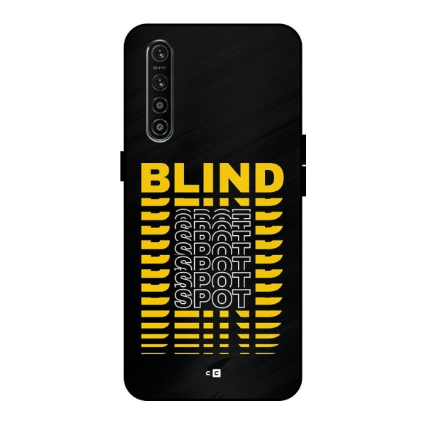 Blind Spot Metal Back Case for Realme XT