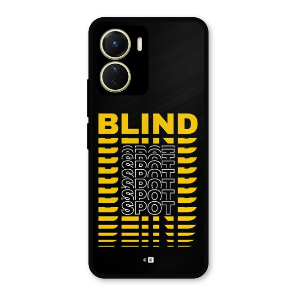 Blind Spot Metal Back Case for Vivo T2x