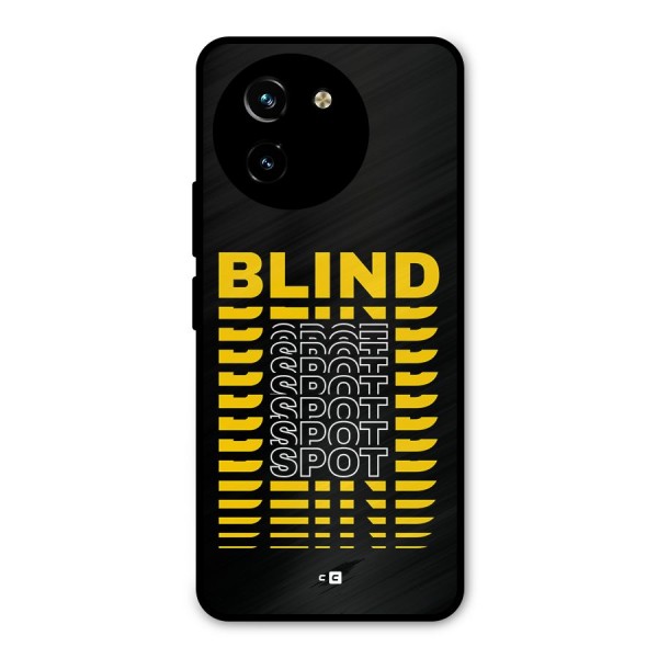 Blind Spot Metal Back Case for Vivo T3x