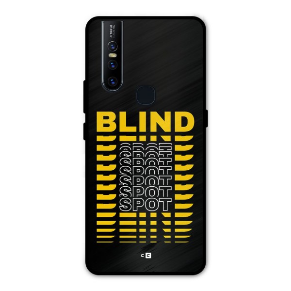 Blind Spot Metal Back Case for Vivo V15