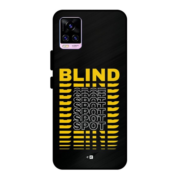 Blind Spot Metal Back Case for Vivo V20 Pro