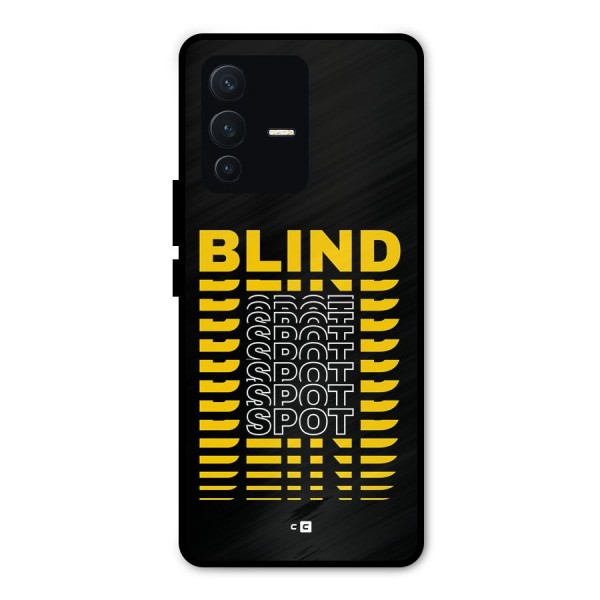 Blind Spot Metal Back Case for Vivo V23 Pro