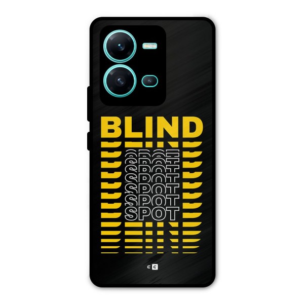 Blind Spot Metal Back Case for Vivo V25