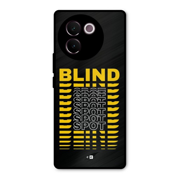 Blind Spot Metal Back Case for Vivo V30e