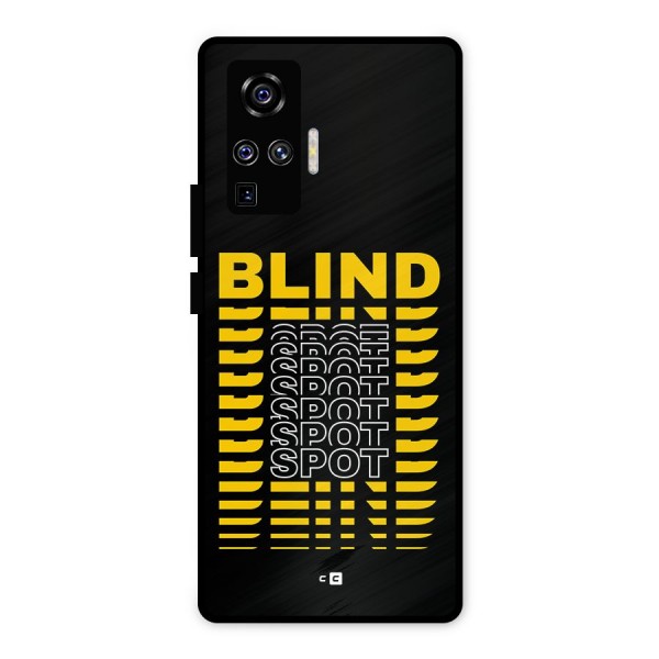 Blind Spot Metal Back Case for Vivo X50 Pro