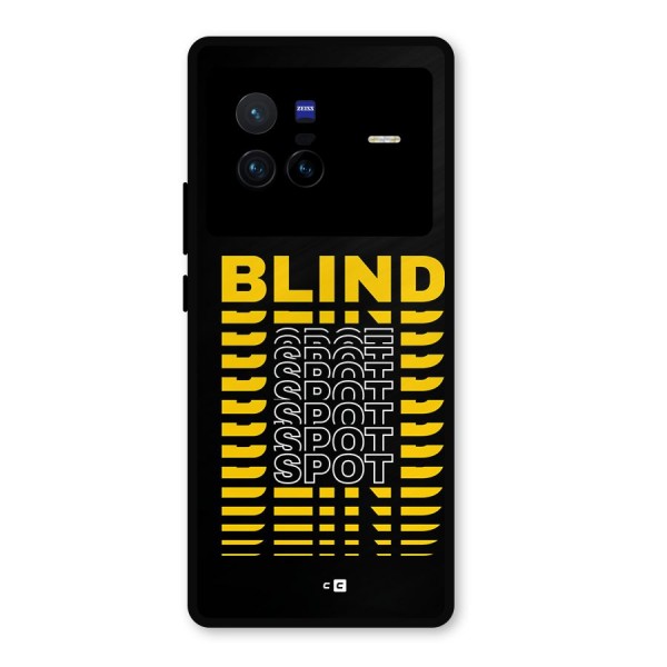 Blind Spot Metal Back Case for Vivo X80