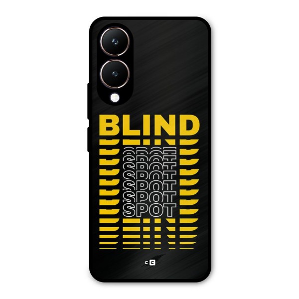 Blind Spot Metal Back Case for Vivo Y28