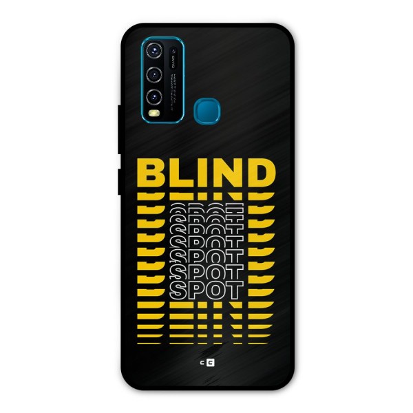 Blind Spot Metal Back Case for Vivo Y30