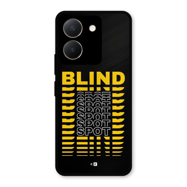 Blind Spot Metal Back Case for Vivo Y36