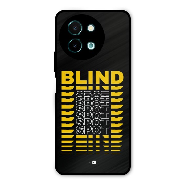 Blind Spot Metal Back Case for Vivo Y58